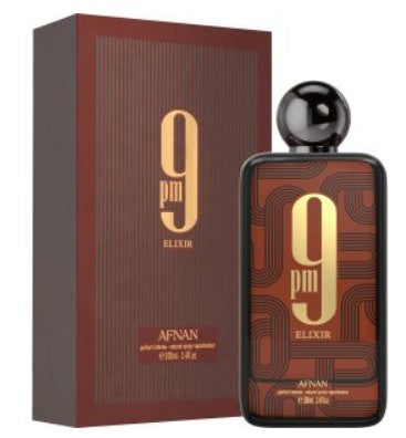 Arabic Fragance •	AFNAN 9PM ELIXIR 3.4 PARFUM INTENSE FOR MEN