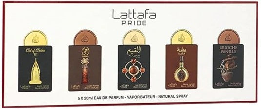 Arabic Fragance 	MINI SET LATTAFA PRIDE 04 5 x 20ML EDP UNISEX
