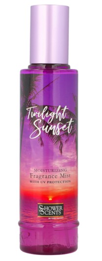 Arabic Fragrance SHOWER SCENTS TWILIGHT SUNSET FRAGRANCE MIST 250ML